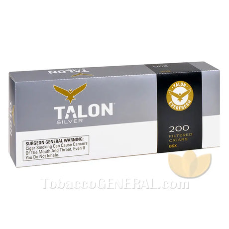 Talon Silver Filtered Cigars 10 Packs of 20