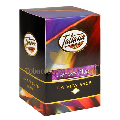 Tatiana La Vita Groovy Blue Cigars 5 Packs of 5