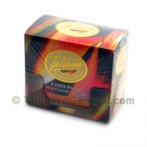 Tatiana Mini Rum Cigars 5 Tins of 10