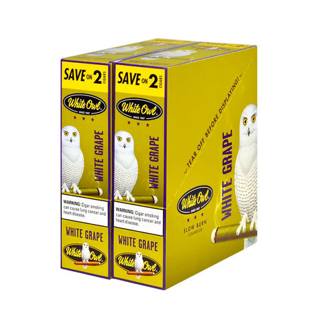 White Owl Cigarillos 30 Packs of 2 Cigars White Grape 1