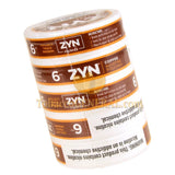 ZYN Nicotine Pouches 6mg 5 Cans of 15 Coffee